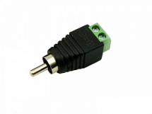 Разъемы, штекера, соединители - RCA с клеммной колодкой