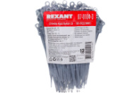Стяжка под винт 3.6х100мм, 100 штук, Rexant 07-0104-3, серая Стяжка под винт 3.6х100мм, 100 штук, Rexant 07-0104-3, серая