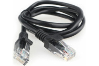 Патч-корд Гарнизон UTP кат.5е, длина 1м, черный (PC-UTP-5e-1-BK) Патч-корд Гарнизон UTP кат.5е, длина 1м, черный (PC-UTP-5e-1-BK)