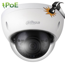 Видеокамера IP Dаhua DH-IPC-HDBW1431EP-S-0360B/3.6 мм/1/3” CMOS/87°/4 Мп/купол/антив/уличная/ИК 30