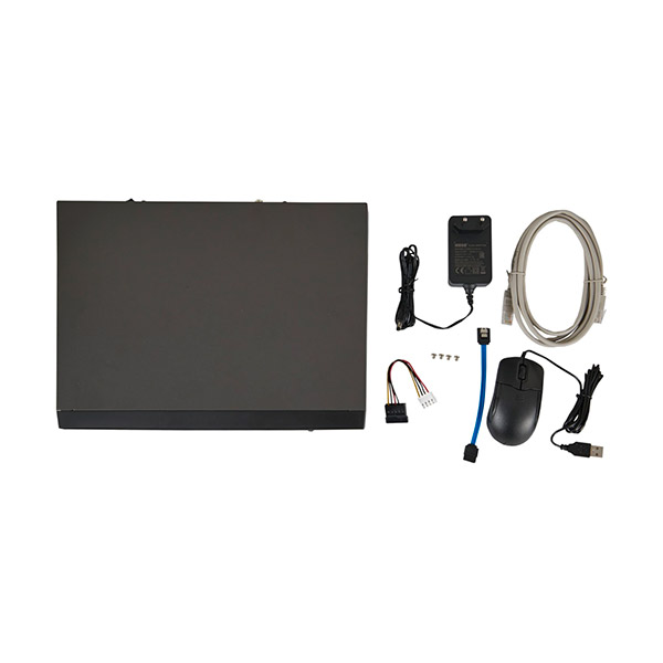 Видеорегистратор IP Hi.Watch DS-N304(B) 4видео/1аудио/8Mpx/720р/1080р/1HDD/HDMI/VGA