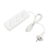 Сетевой удлинитель PROconnect STANDARD 3 розетки, 6А, 1300Вт, 1.5м, ШВВП 2х0.75, белый Сетевой удлинитель PROconnect STANDARD 3 розетки, 6А, 1300Вт, 1.5м, ШВВП 2х0.75, белый