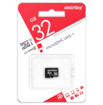 Карта памяти micro SD 32Gb SmartBuy class 10 без адаптера (UHS-I)