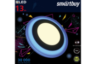 Cветодиодный (LED) светильник SmartBuy DLB с подсветкой встраиваемый 13w/3000K+B/IP20 Cветодиодный (LED) светильник SmartBuy DLB с подсветкой встраиваемый 13w/3000K+B/IP20