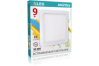 Cветодиодный (LED) светильник SmartBuy DL Square встраиваемый 9w/4000K/IP20 (SBL-DLSq-9-4K) Cветодиодный (LED) светильник SmartBuy DL Square встраиваемый 9w/4000K/IP20 (SBL-DLSq-9-4K)