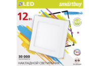 Cветодиодный (LED) светильник SmartBuy Square SDL накладной 12w/4000K/IP20 (SBL-SqSDL-12-4K)