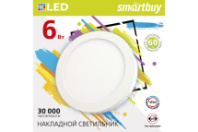 Cветодиодный (LED) светильник SmartBuy Round SDL накладной 6w/6500K/IP20 (SBL-RSDL-6-65K)