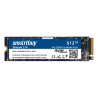 Накопитель M.2 2280 SSD Smartbuy Stream E14 512GB Gen3x4 3D TLC Накопитель M.2 2280 SSD Smartbuy Stream E14 512GB Gen3x4 3D TLC